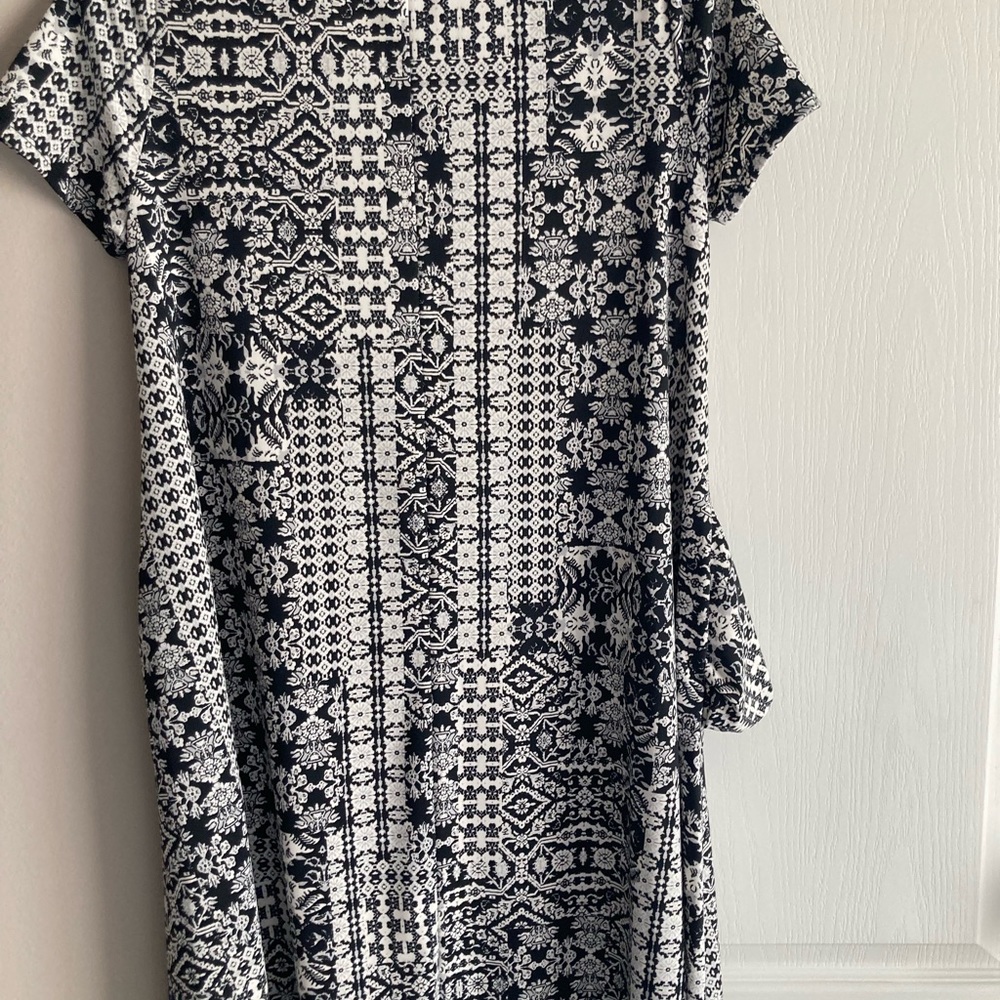 NWT Med Honey and lace tee flare dress - Picture 6 of 6